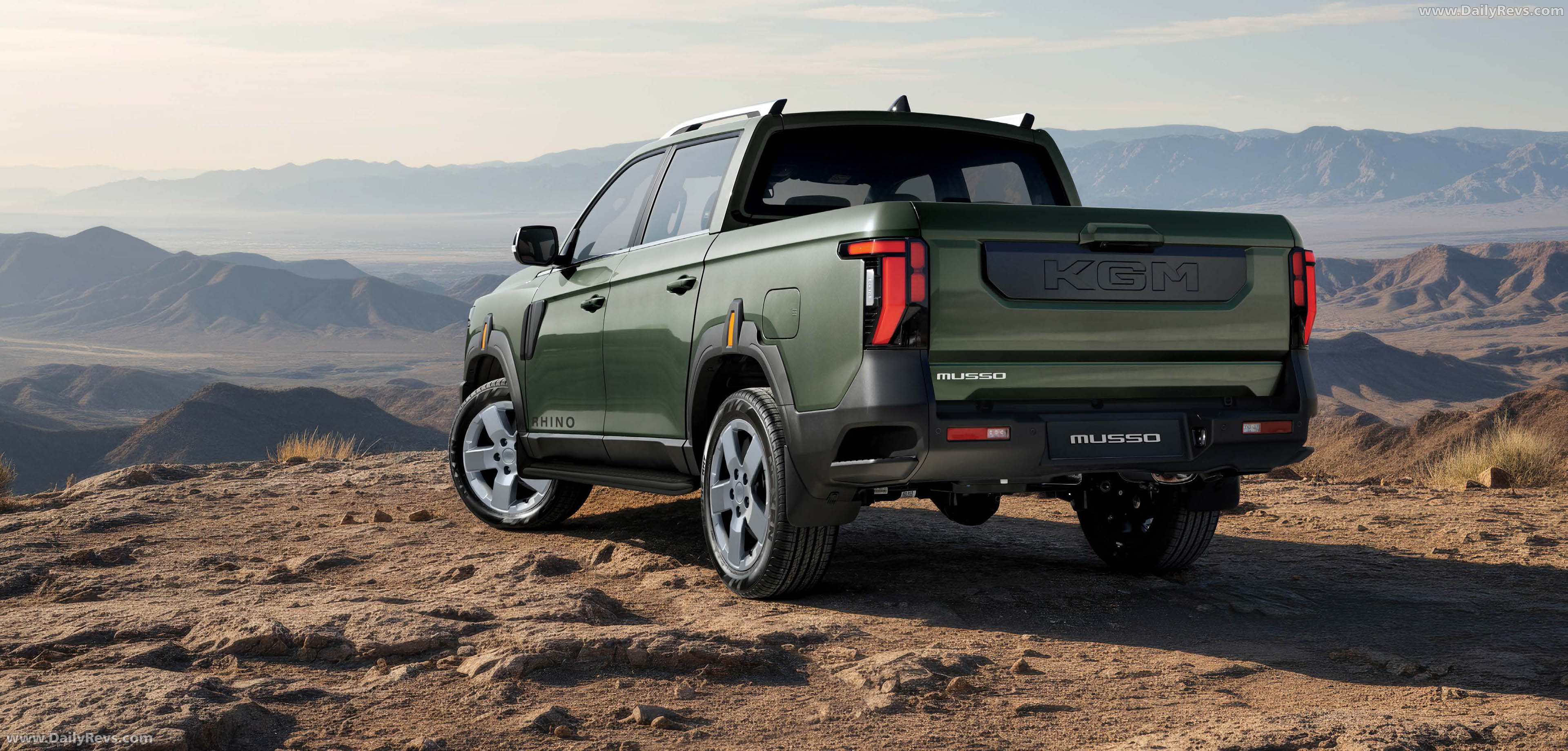 2026 KGM Motors Musso Rhino Rear View